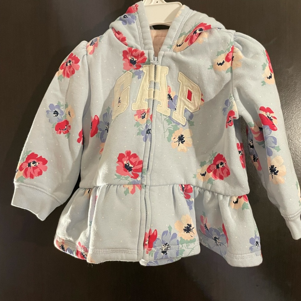 Gap hoodie for girl 12-18 months